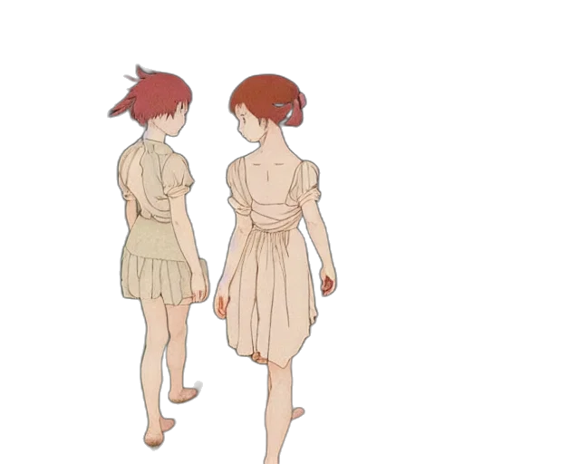 dress, creature, concept art, anime transparent PNG cut-out