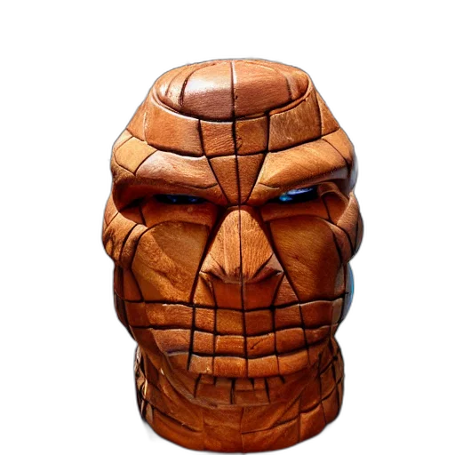 mask, face, crown, hat, 3d render, concept art, fantasy art, photorealistic transparent PNG cut-out