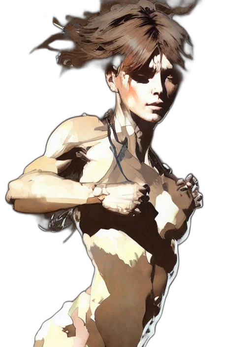 creature, concept art, comic book art, fantasy art transparent PNG cut-out