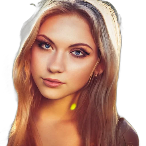 face, crown, jewelry, hat, photorealistic, cartoon, fantasy art, anime transparent PNG cut-out