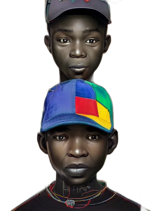 hat, face, mask, crown, concept art, 3d render, photorealistic, cartoon transparent PNG cut-out