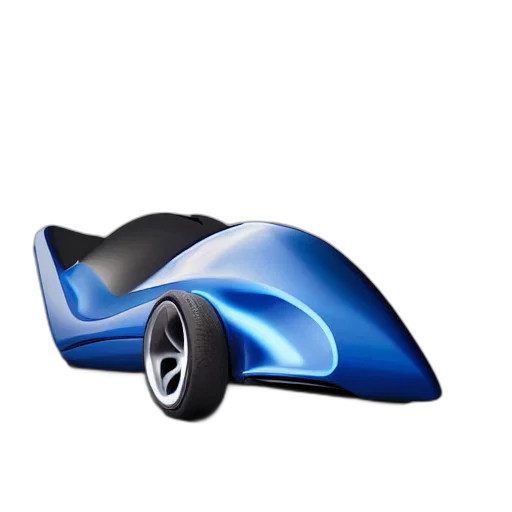 car, robot, 3d render, concept art, photorealistic, blue, new, design transparent PNG cut-out