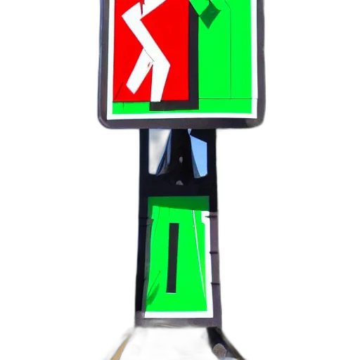robot, staff, 3d render, concept art transparent PNG cut-out