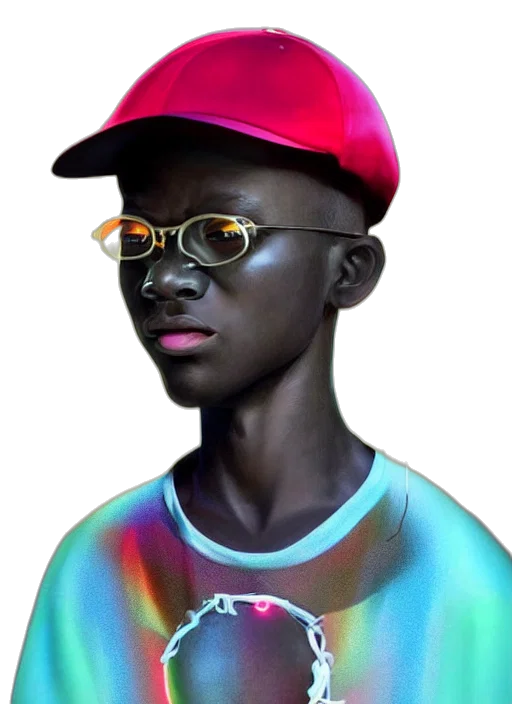 face, hat, jacket, mask, photorealistic, concept art, watercolor, cartoon transparent PNG cut-out