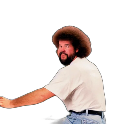 hair, hat, staff, weapon transparent PNG cut-out