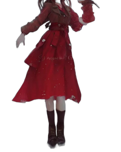dress, jacket, staff, robot transparent PNG cut-out
