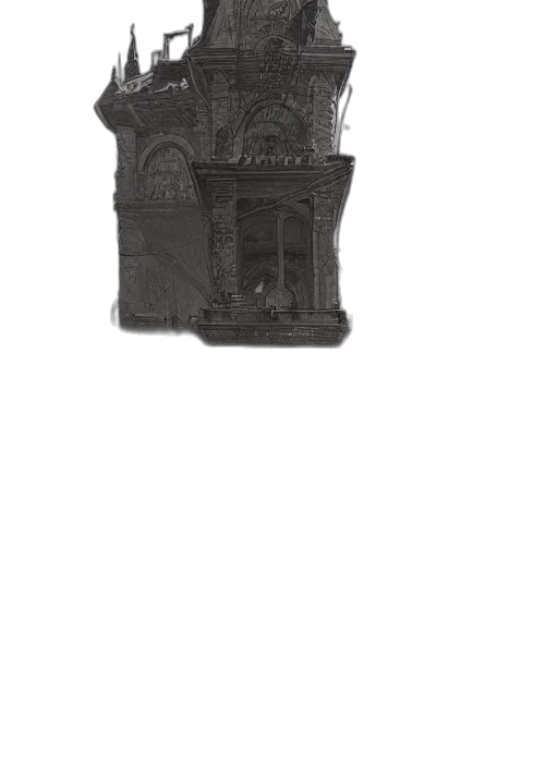 furniture, crown, building, mask transparent PNG cut-out