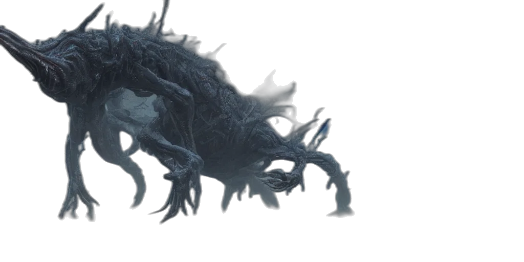 dragon, creature, hair, animal transparent PNG cut-out