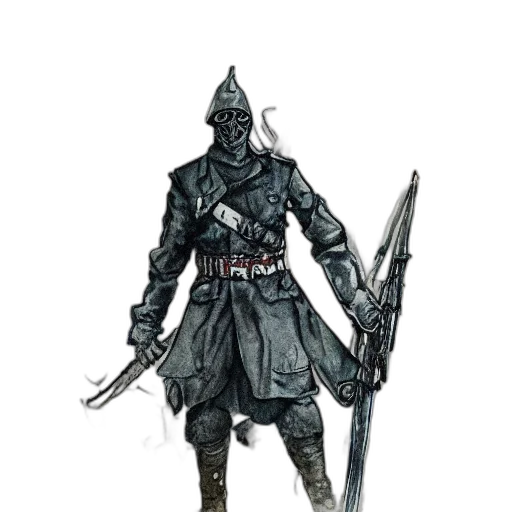 sword, staff, weapon, jacket, concept art, fantasy art, 3d render, pixel art transparent PNG cut-out