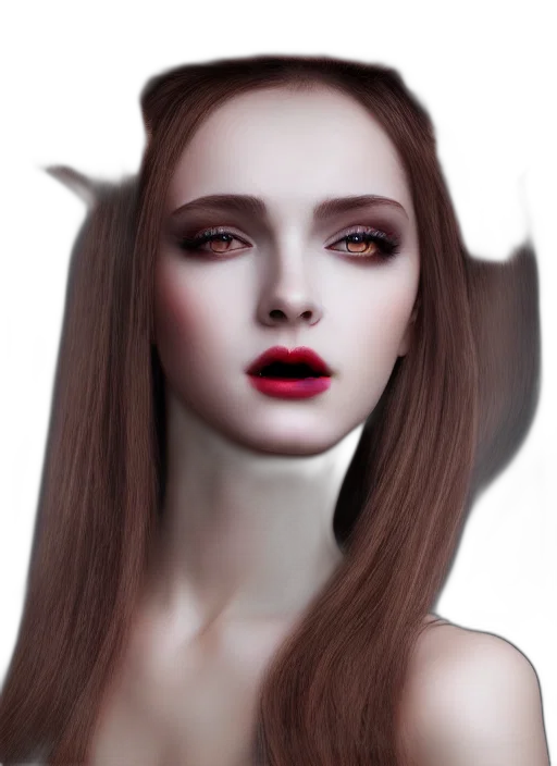 hair, face, creature, mask transparent PNG cut-out