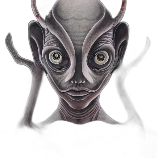 creature, mask, face, animal, concept art, fantasy art, photorealistic, 3d render transparent PNG cut-out