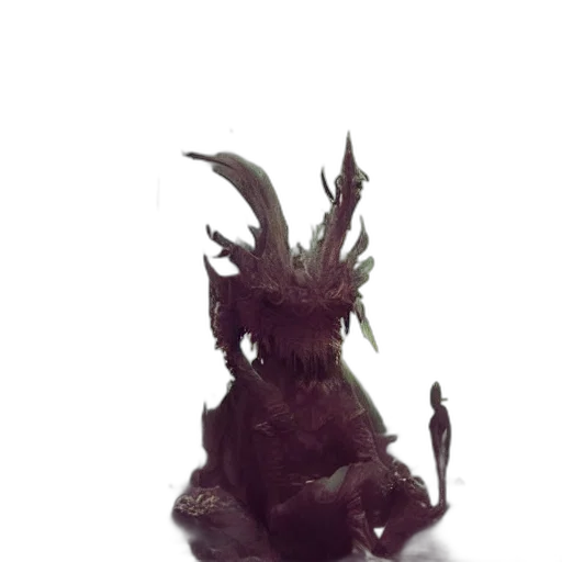 dragon, creature, staff, animal transparent PNG cut-out