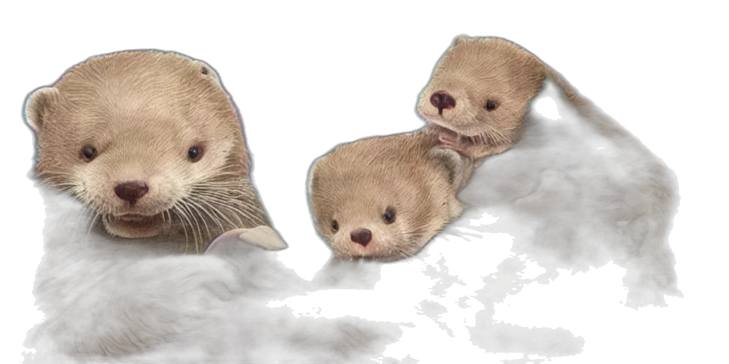 animal, 3d render, photorealistic, underwater transparent PNG cut-out