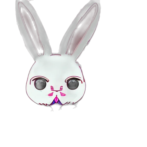 mask, creature, 3d render, pixel art, cartoon, anime, pastel, small transparent PNG cut-out