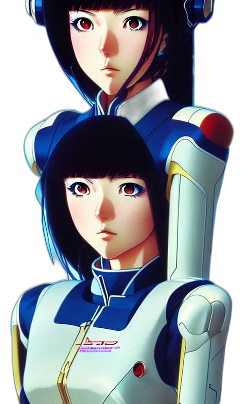 robot, face, weapon, anime transparent PNG cut-out