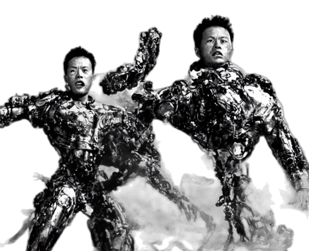 robot, creature, concept art, comic book art, cyberpunk, photorealistic, outer space, underwater transparent PNG cut-out