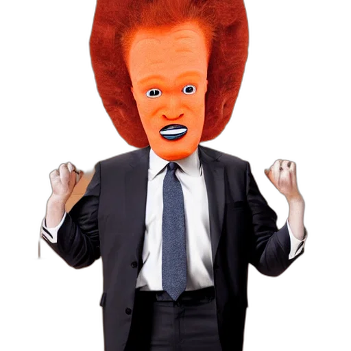hair, face, creature, mask transparent PNG cut-out