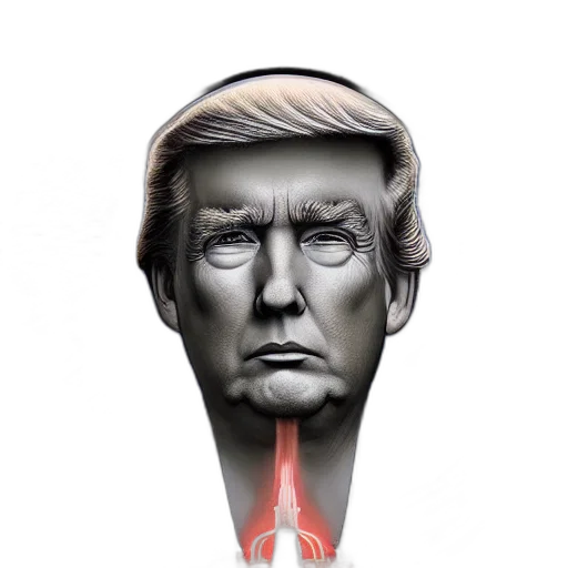 mask, face, staff, hat, 3d render, cartoon, photorealistic, concept art transparent PNG cut-out