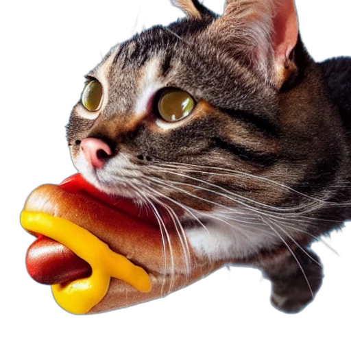 food, animal, creature, staff, photorealistic, hot, dogs, falling transparent PNG cut-out