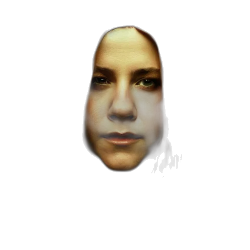 face, mask, robot, creature transparent PNG cut-out