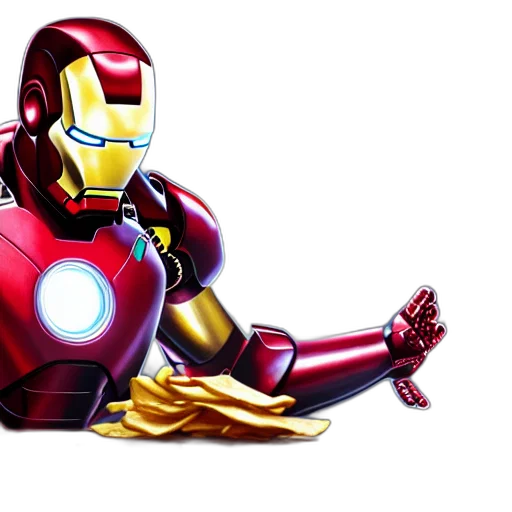 robot, comic book art, 3d render, concept art transparent PNG cut-out