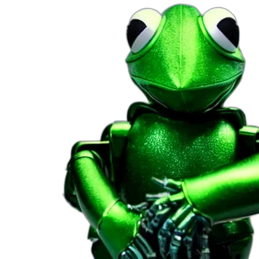 robot, staff, animal, green, shiny, which, looks, like transparent PNG cut-out