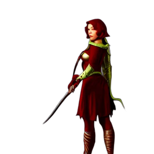 staff, sword, concept art, fantasy art, pixel art, 3d render, green, red transparent PNG cut-out