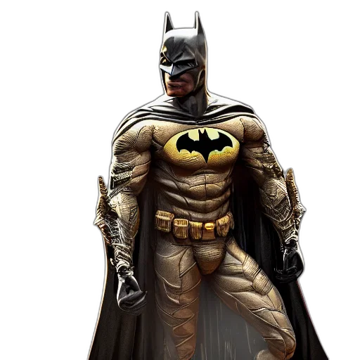 comic book art, concept art, photorealistic, 3d render transparent PNG cut-out