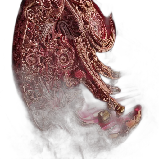 dragon, mask, creature, staff, concept art, fantasy art, photorealistic, 3d render transparent PNG cut-out