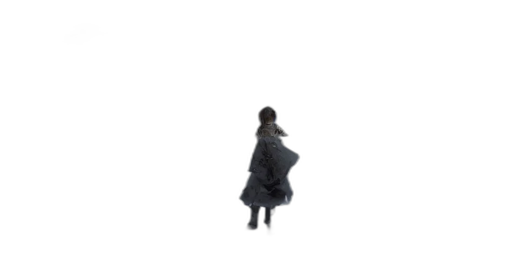 jacket, dress, umbrella, hat transparent PNG cut-out