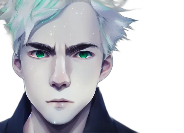 face, mask, concept art, anime transparent PNG cut-out