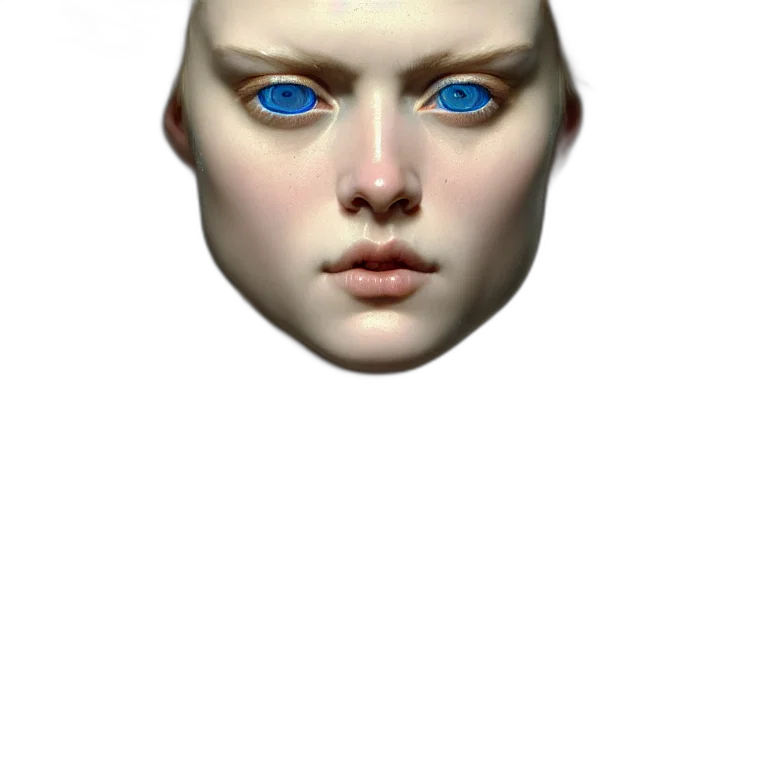 face, mask, jewelry, crown, 3d render, photorealistic, concept art, pixel art transparent PNG cut-out