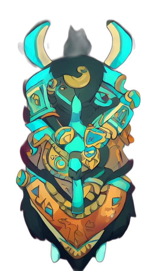mask, crown, dress, robot transparent PNG cut-out
