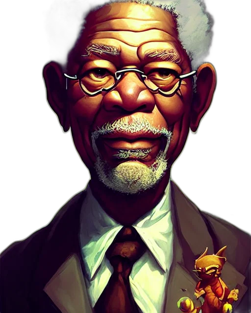 face, staff, concept art, comic book art, cartoon, photorealistic, cute, little transparent PNG cut-out