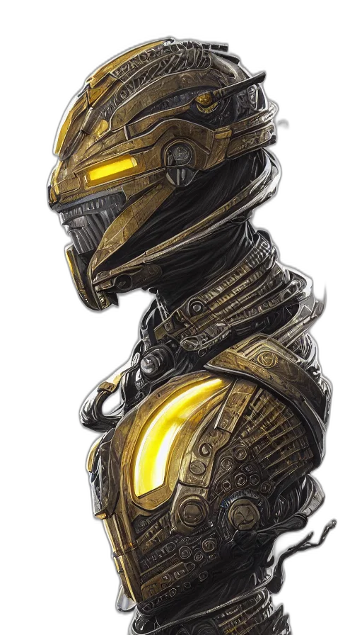 robot, mask, face, weapon transparent PNG cut-out