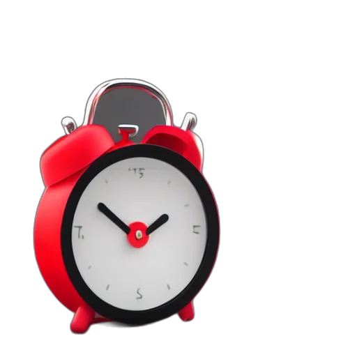 3d render, very, tiny, red transparent PNG cut-out