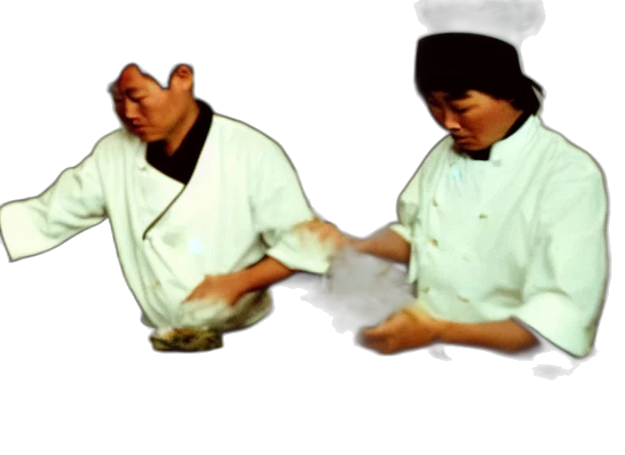 food, staff, jacket, 3d render transparent PNG cut-out