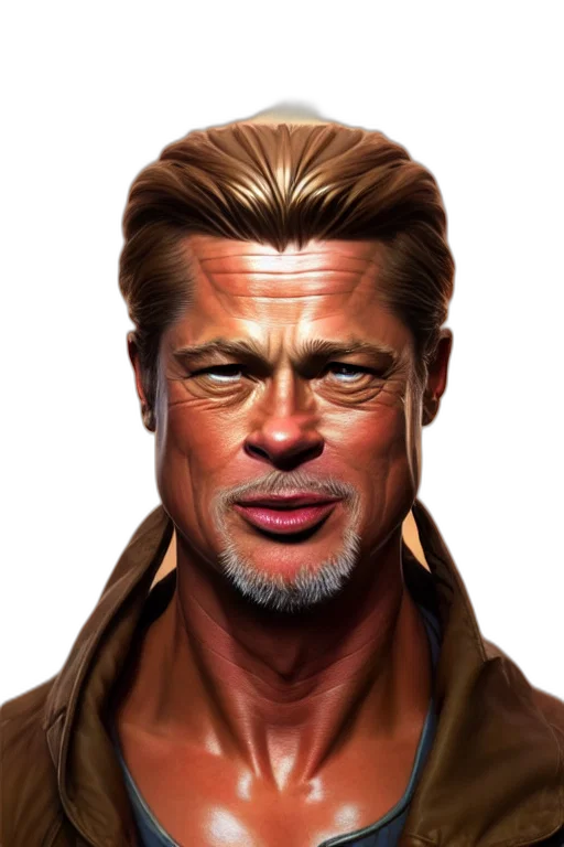 face, staff, photorealistic, comic book art, concept art, fantasy art, earth tones, pitted transparent PNG cut-out