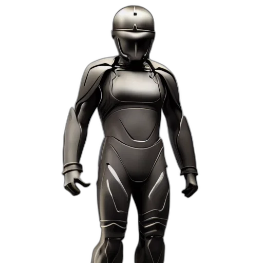 robot, concept art, 3d render, spartan transparent PNG cut-out
