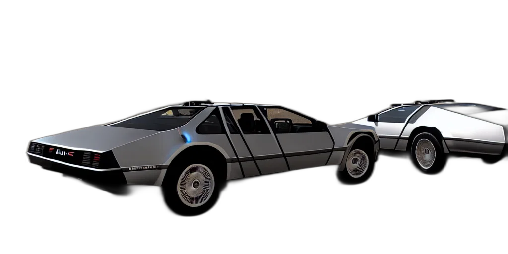 car, robot, weapon, 3d render transparent PNG cut-out