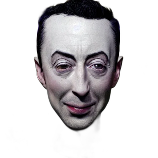 face, mask, robot, creature transparent PNG cut-out