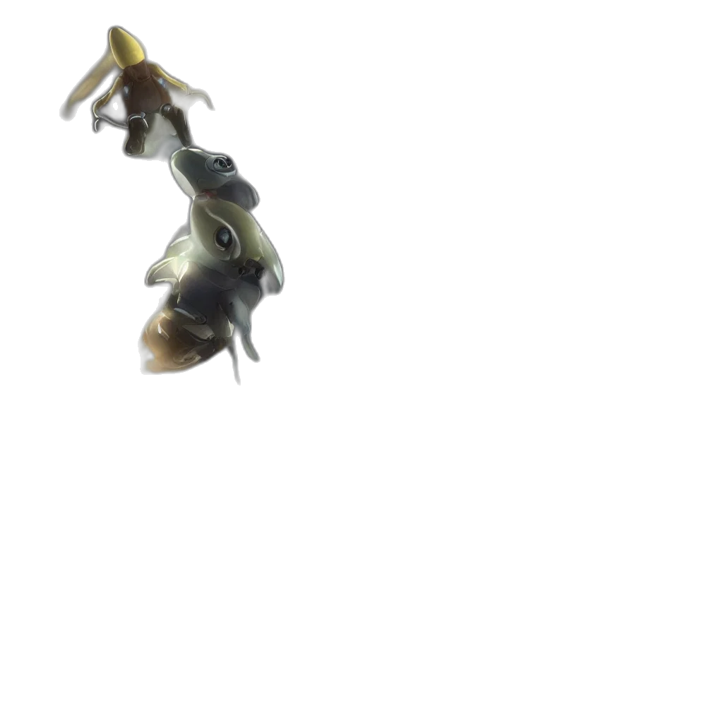 dragon, animal, creature, robot transparent PNG cut-out