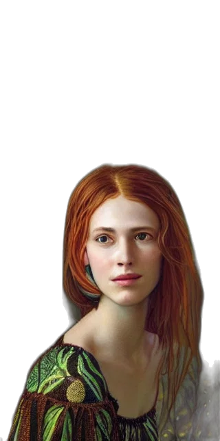face, hair, crown, jewelry transparent PNG cut-out