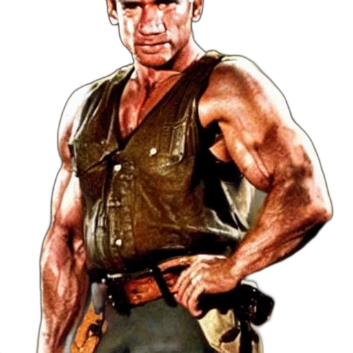 weapon, comic book art, concept art, photorealistic, cartoon, indiana, jones, but transparent PNG cut-out