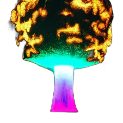 crown, tree, staff, hat, vaporwave, concept art, pixel art, 3d render transparent PNG cut-out