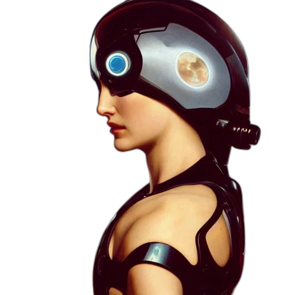 robot, mask, face, jewelry transparent PNG cut-out