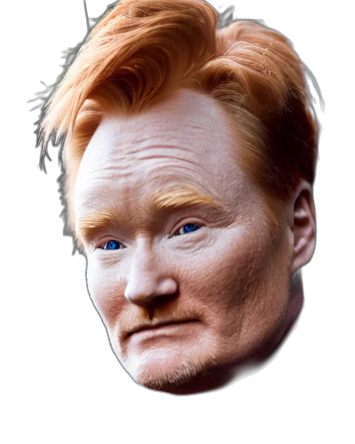 face, mask, hair, creature transparent PNG cut-out