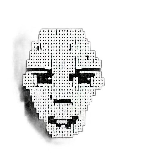 mask, face, robot, crown transparent PNG cut-out