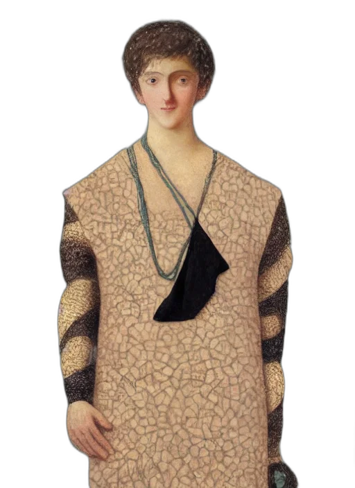 dress, jacket, jewelry, face transparent PNG cut-out