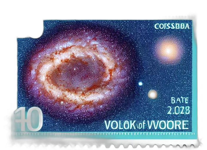 concept art, vaporwave, outer space, voroni transparent PNG cut-out